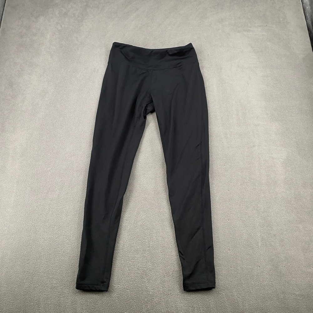 Baleaf Womens Fleece Lined Athletic Leggings Black High Waisted Size S 5315